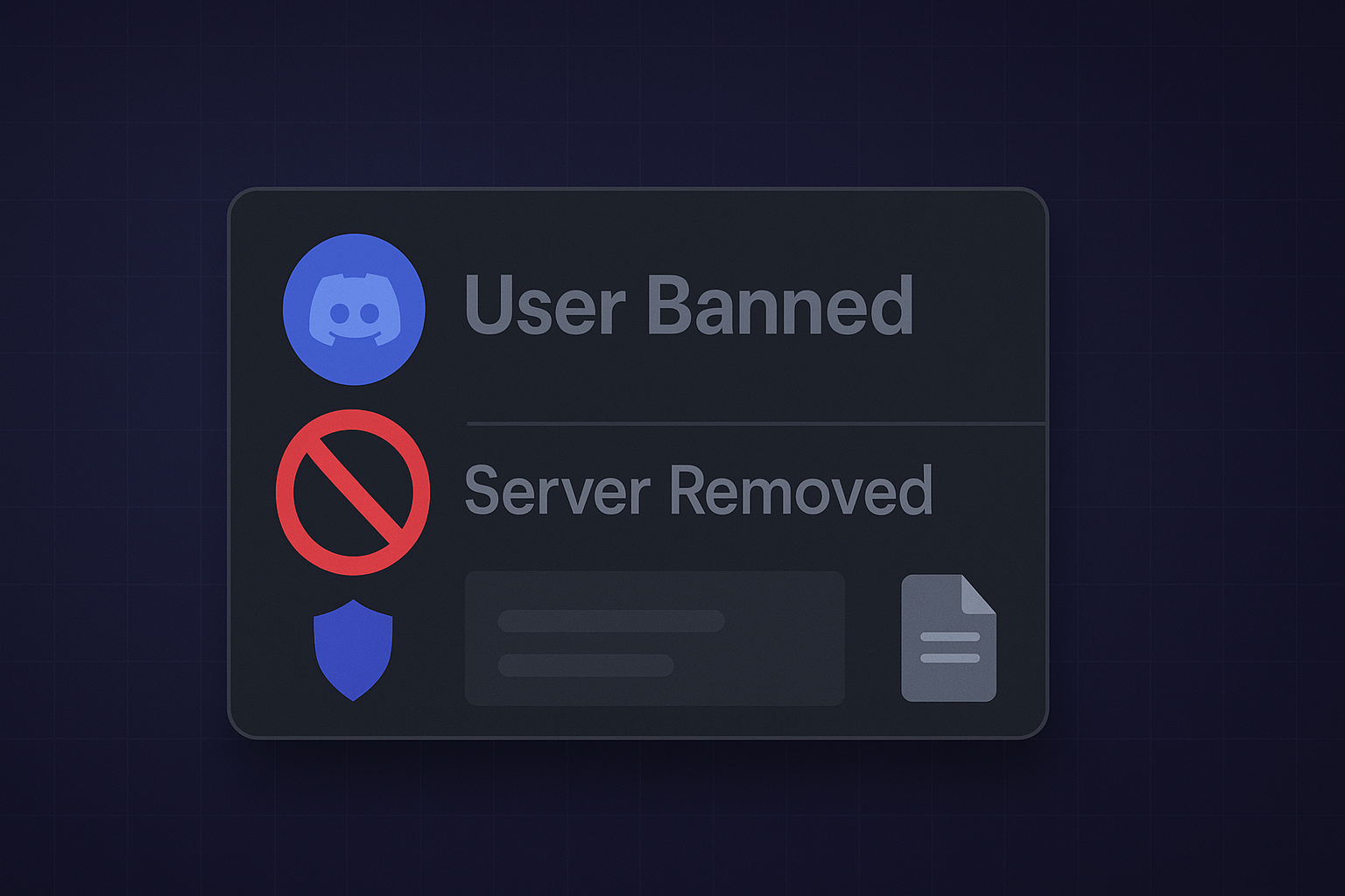 Discord mass report service dashboard showing enforcement analytics and report tracking interface