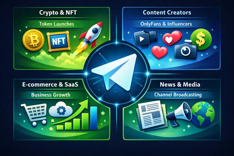 Telegram member adder tool use cases across community building, marketing, and content creator growth